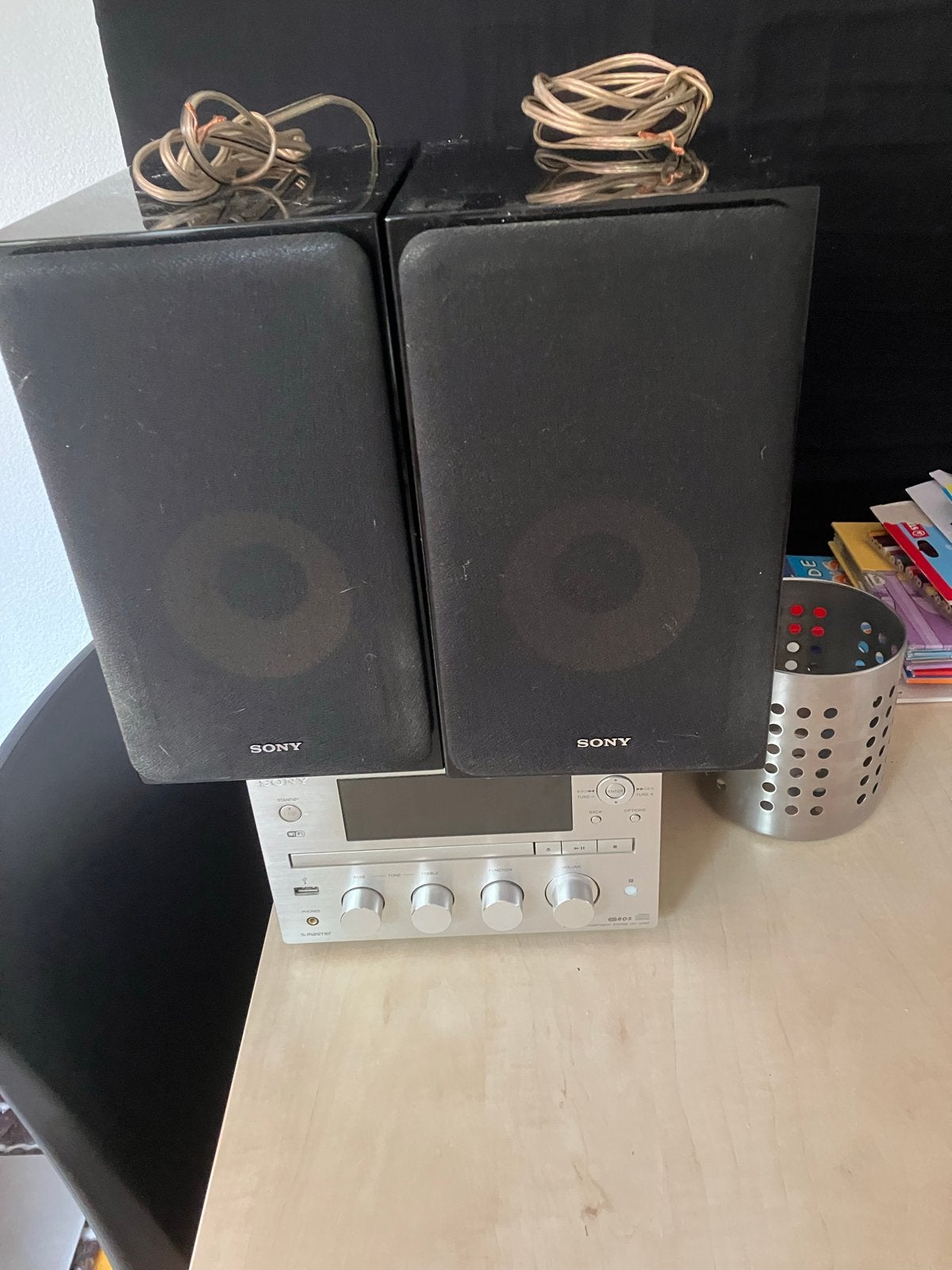 Sony Micro Hi-Fi Component System CMT-G2NiP met speakers, Ophalen, Gebruikt, Microset, Sony