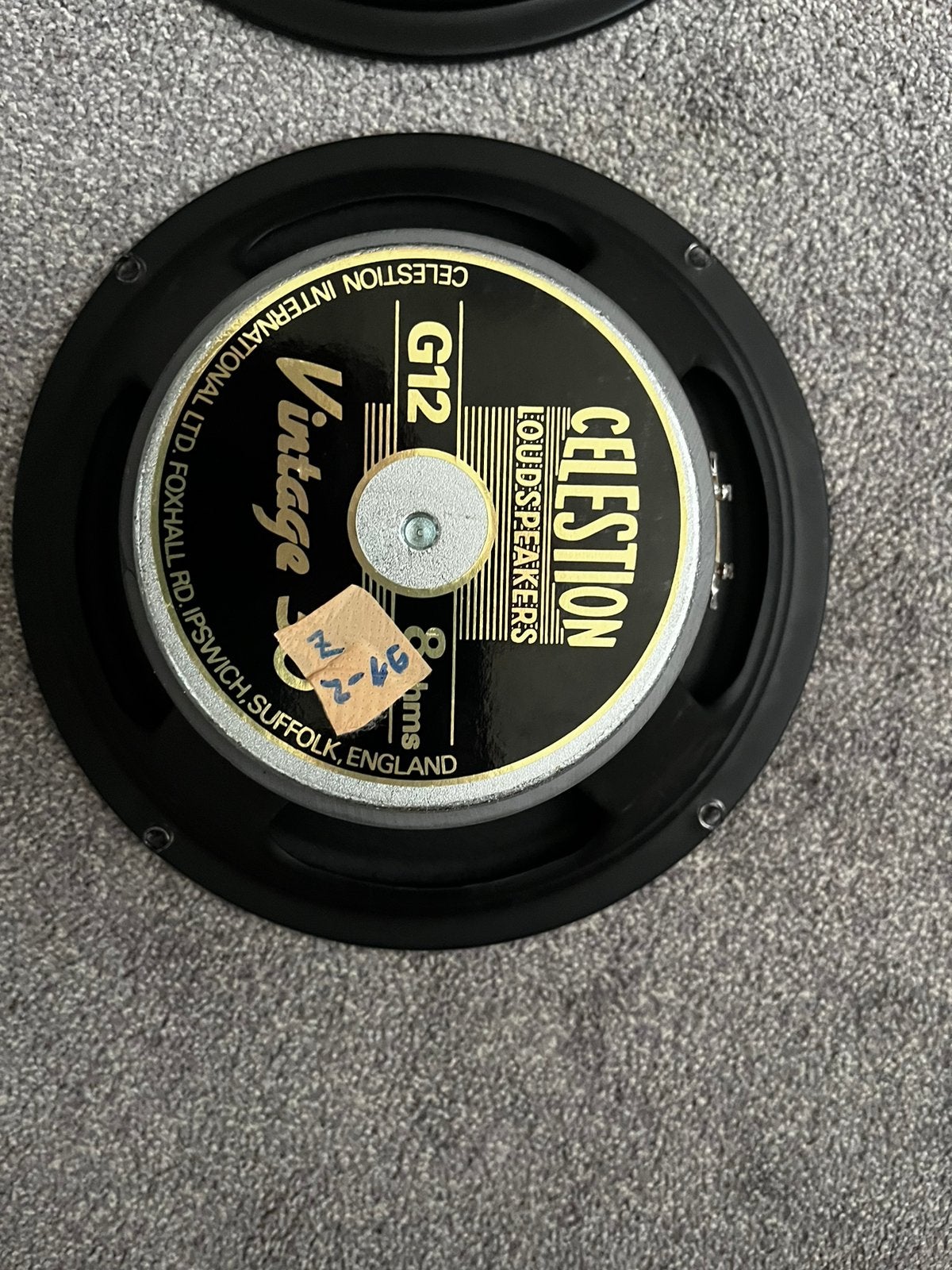 Zeer zeldzame uk celestion v30 black frame 8 ohm speaker, Ophalen of Verzenden, Zo goed als nieuw