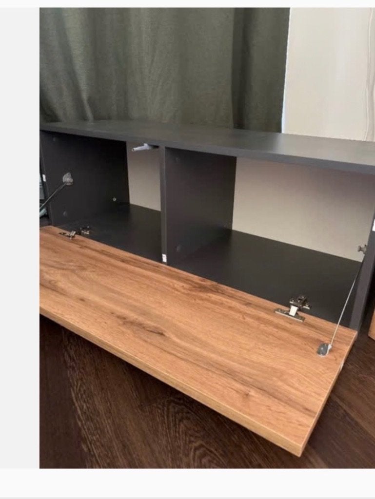 Tv meubel 2 delig, Huis en Inrichting, Kasten | Televisiemeubels, Ophalen, Zo goed als nieuw, 25 tot 50 cm, Minder dan 100 cm