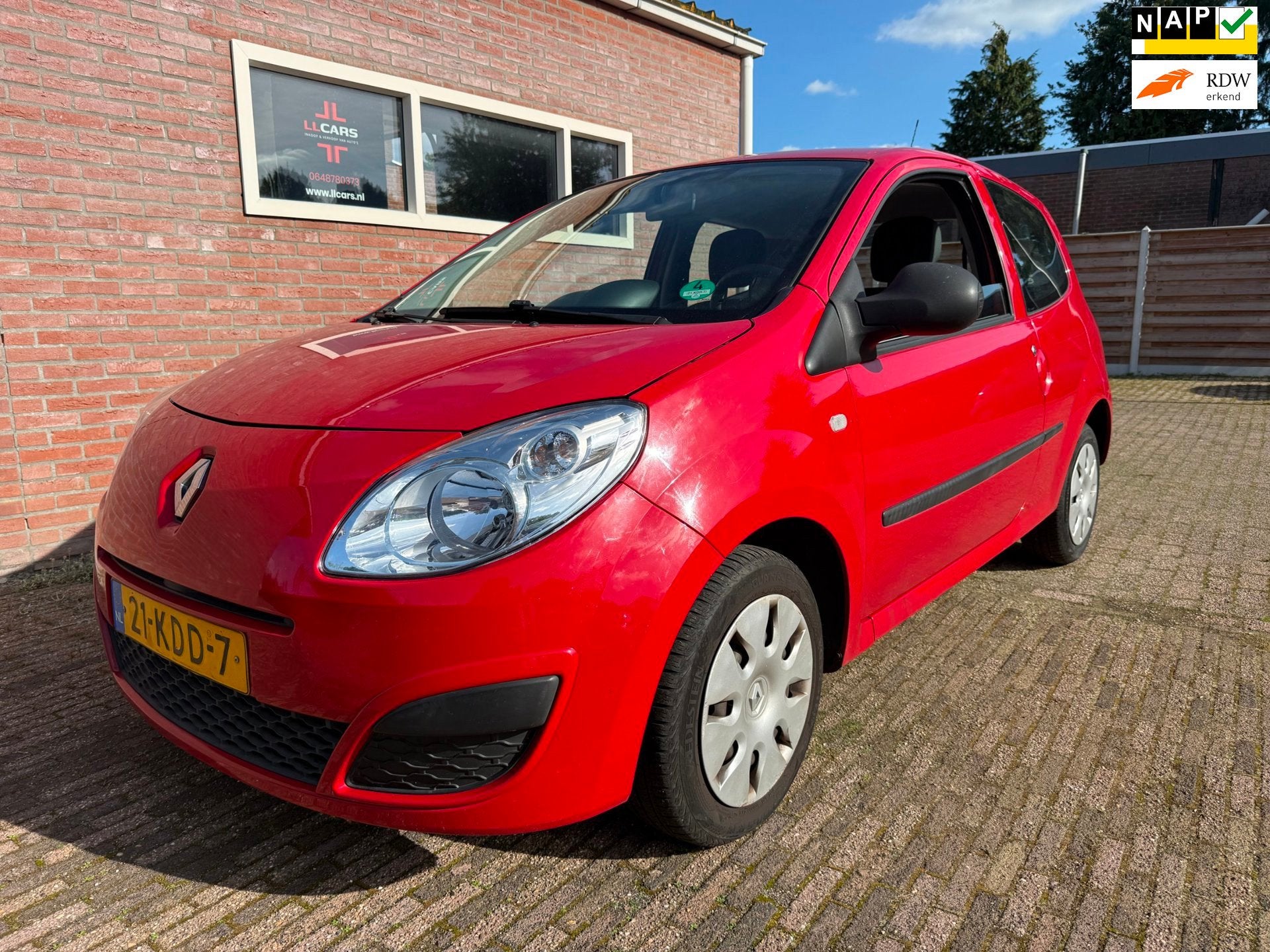 Renault Twingo 1.2 Authentique Airco 110859km NAP elektrisch, Auto's, Voorwielaandrijving, Twingo, Gebruikt, 31 €/maand