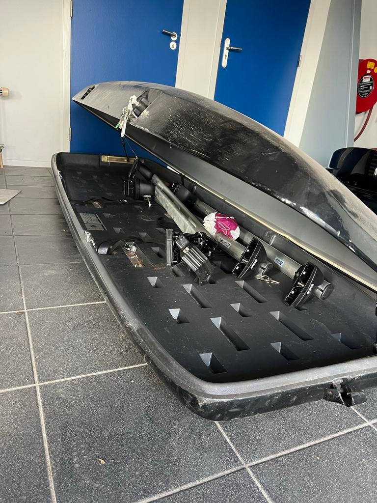 Stevige HiFly dakkoffer 410 liter, Ophalen, Gebruikt