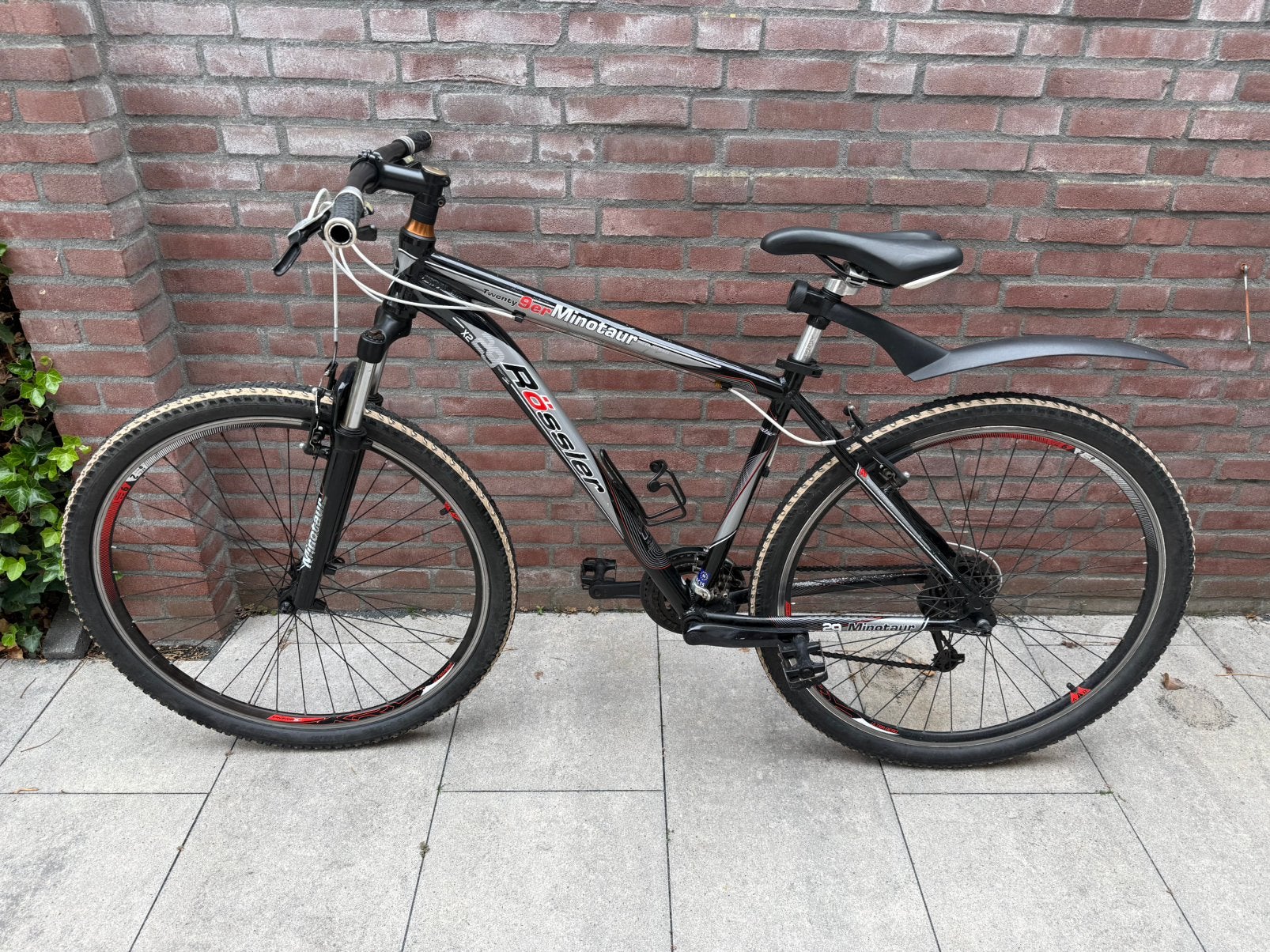 Mountainbike 29 Rössler, 28 inch, Gebruikt, Vering, Velgrem