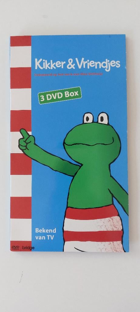 dvd kikkers & vriendjes (prijs is incl.verzendkosten), Avontuur, Alle leeftijden, Boxset, Ophalen of Verzenden