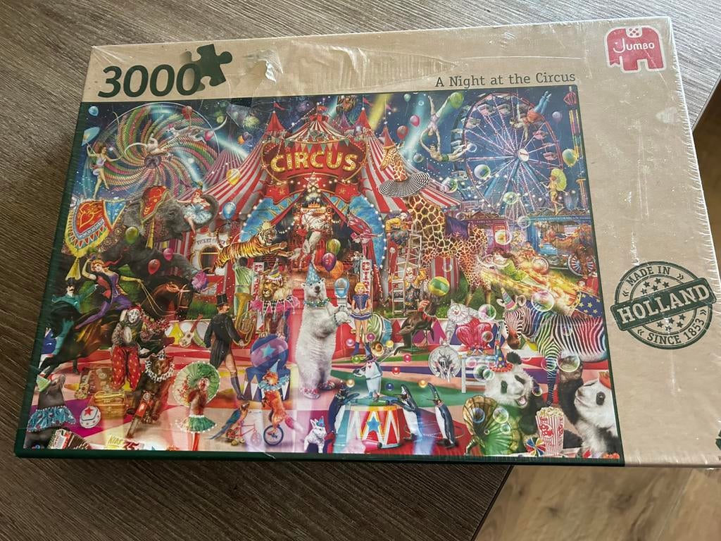 Nieuwe A night at the circus legpuzzel 3000 stukjes, Ophalen of Verzenden, Nieuw