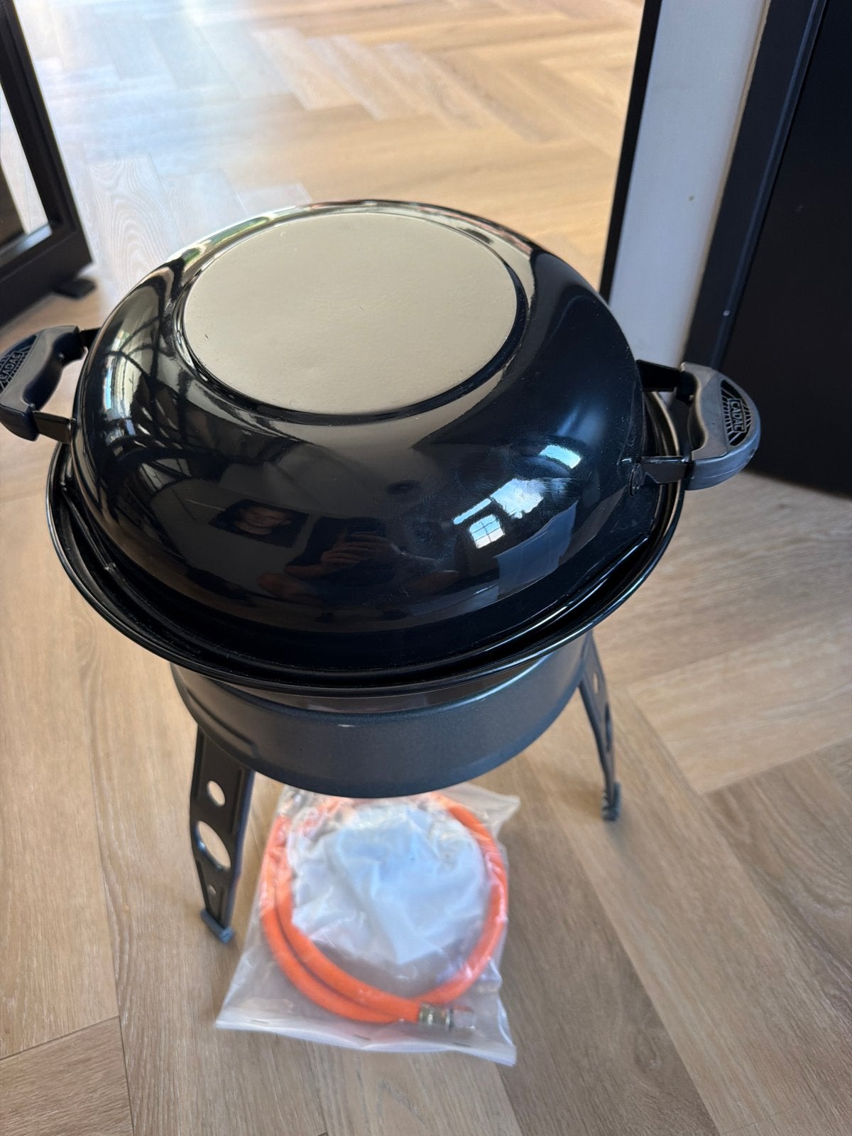 Cadac Safari Chef 2 BBQ - Compleet en in goede staat, Ophalen of Verzenden, Gebruikt