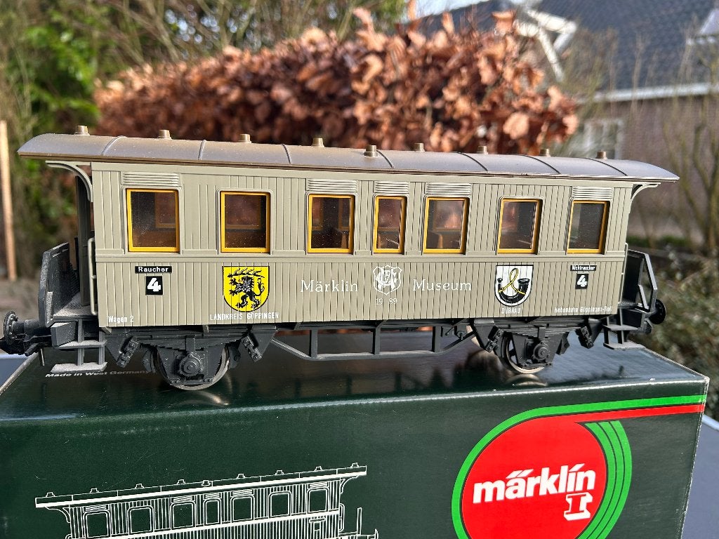 Marklin Spoor 1 85802 OVP Museumwagen seit 1859 - 1989, Wisselstroom, Ophalen of Verzenden, Märklin, Nieuw