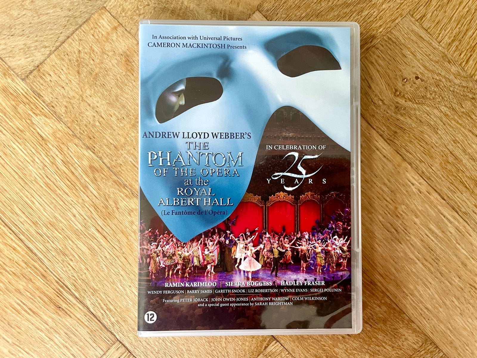 Phantom of The Opera at The Royal Albert Hall DVD (met NL), Engels, Alle leeftijden, Nederlands, Ophalen of Verzenden