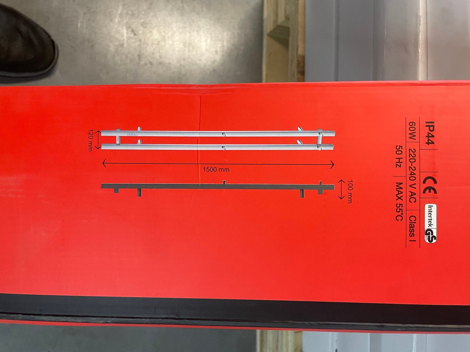 Smedbo Elektrische Handdoekradiator Dry Verticaal 60W RVS, Ophalen of Verzenden, Nieuw