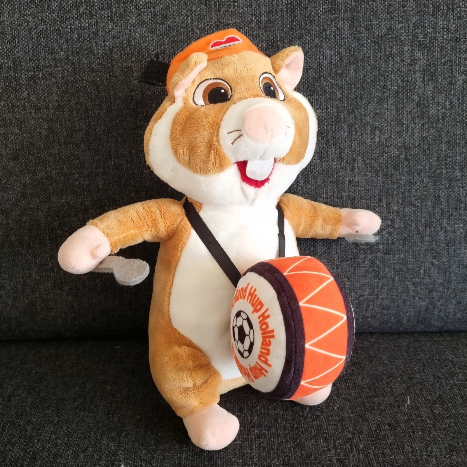 Oranje hup holland hamster supporter trommelaar albert heijn, Ophalen of Verzenden, Overige typen