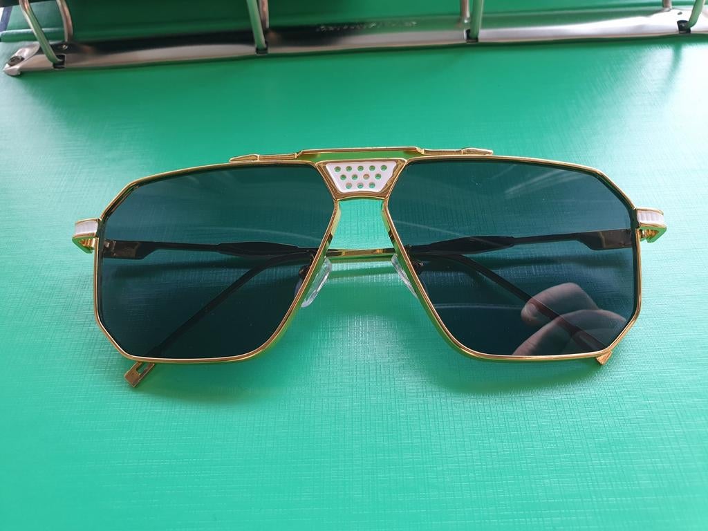 Nieuwe heren zonnebril, Overige merken, Zonnebril, Wit, Nieuw