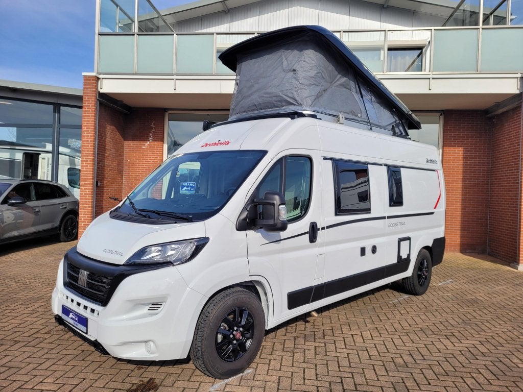 Dethleffs Globetrail 600 Hefdak 4 Persoons, Ringverwarming, Fiat, Bedrijf, Dethleffs