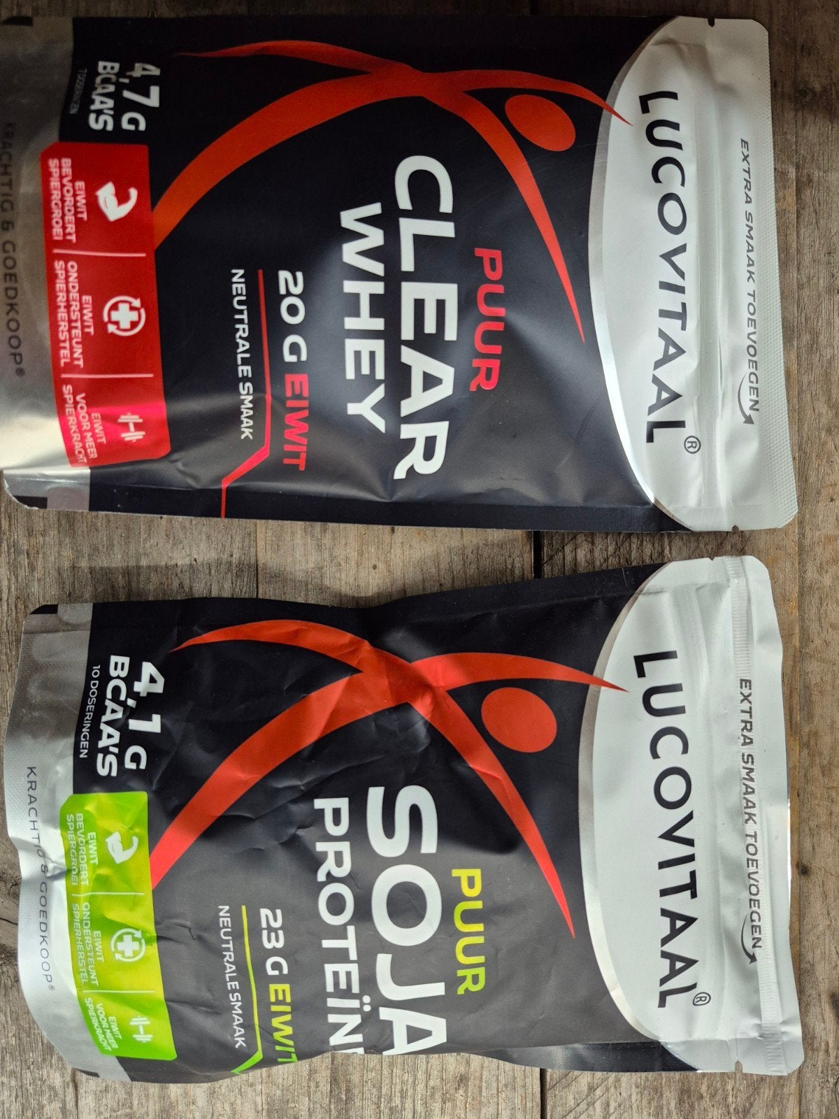 Lucovitaal Puur Clear Whey & Soja Proteïne - Neutrale Smaak, Sport en Fitness, Gezondheidsproducten en Wellness, Nieuw, Poeder of Drank