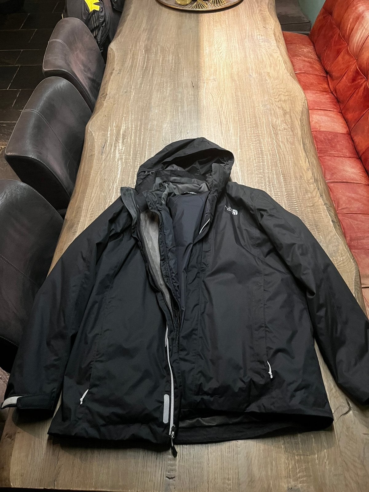 Northface triclimate jas maat xxl, Ophalen, Zo goed als nieuw, Overige maten, Zwart