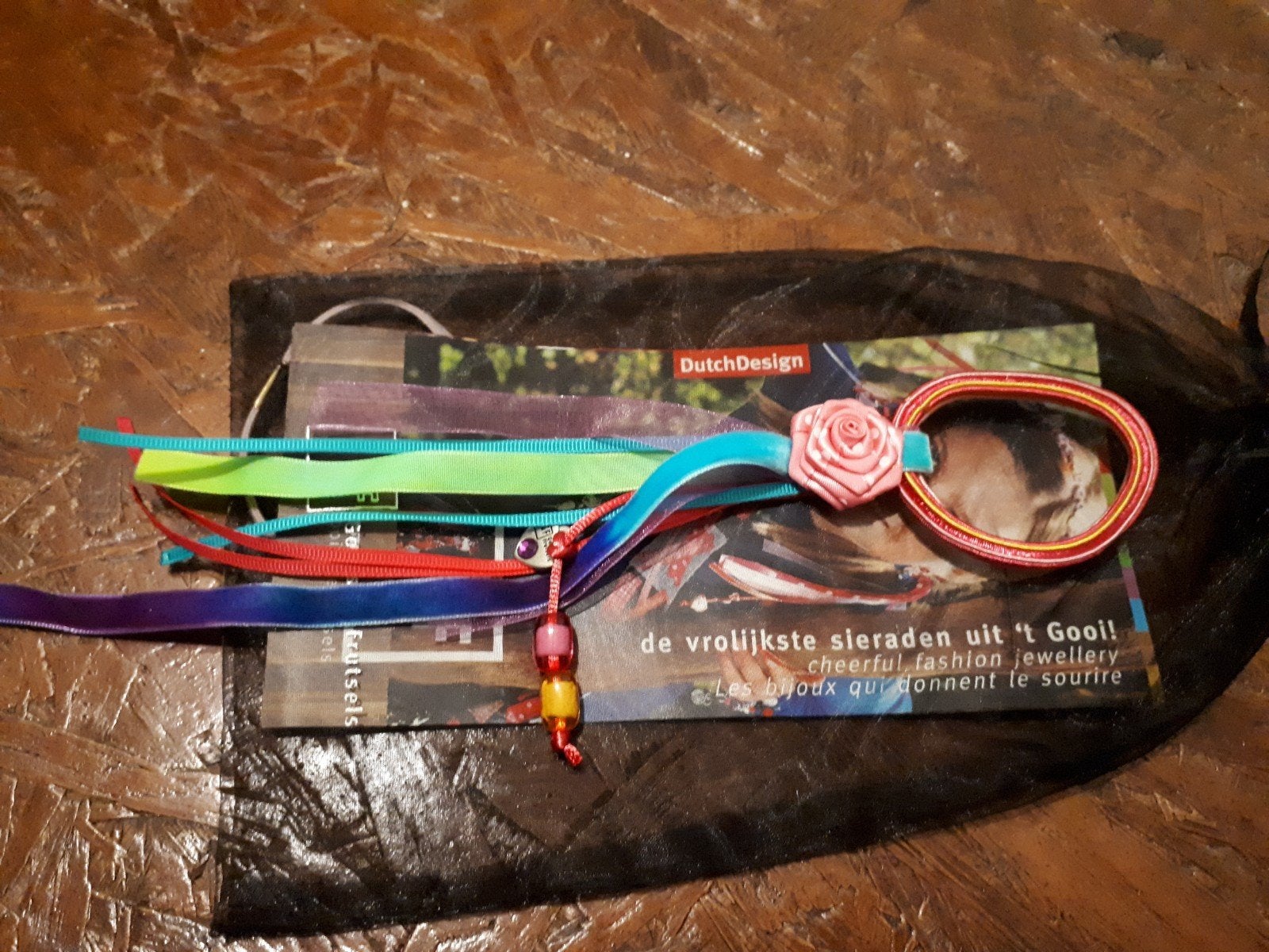 Gooische frutsels haarelastiek, Sieraden, Tassen en Uiterlijk, Uiterlijk | Haarverzorging, Ophalen of Verzenden, Nieuw, Haarspeld