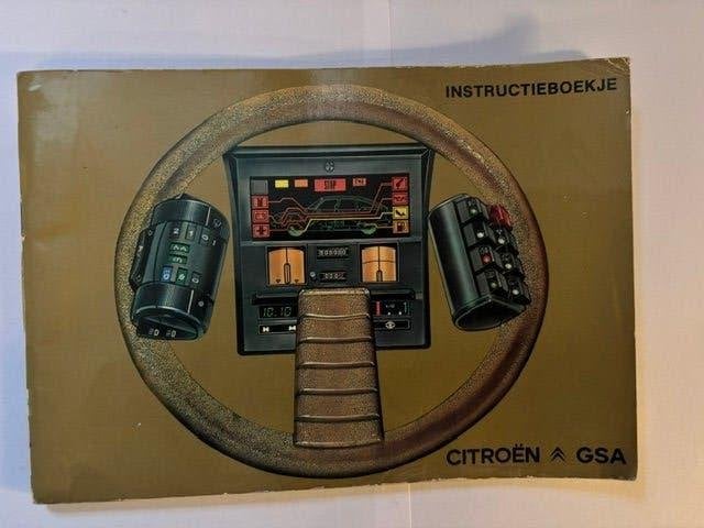 Instructieboekje Citroën GSA gebruikt Juli 1981 07531, Ophalen of Verzenden