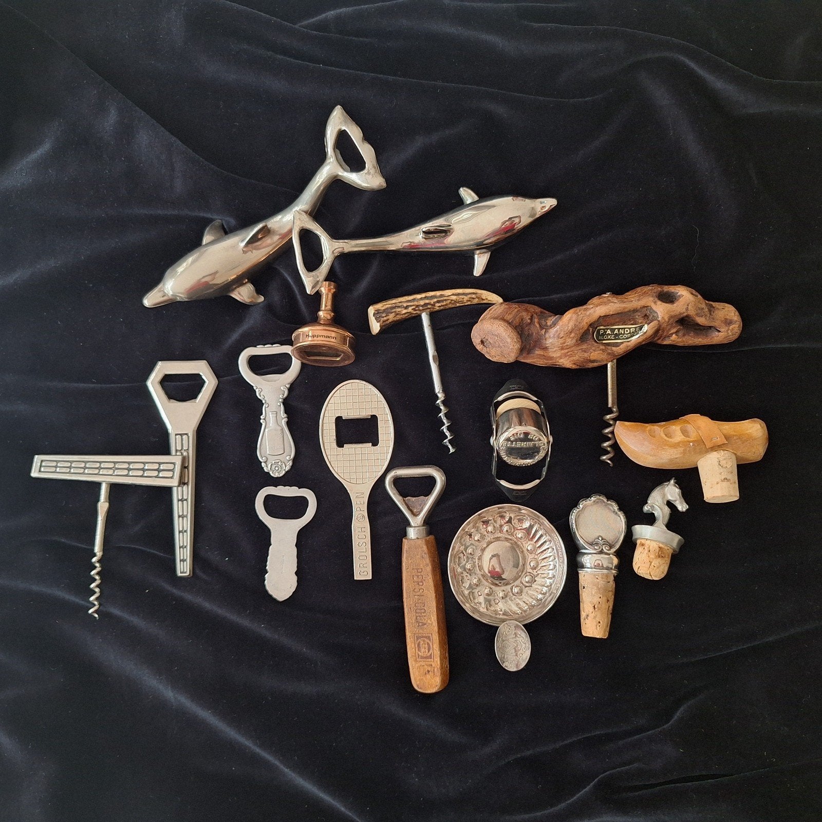 Flesopeners stoppen winetaster kurkentrekkers bar set, Huis en Inrichting, Ophalen of Verzenden, Gebruikt