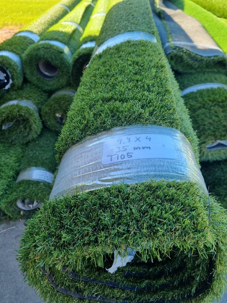 Kunstgras coupon 4.4 x 4 meter T105 35 mm, Ophalen, Nieuw, 20 m² of meer, Kunstgras