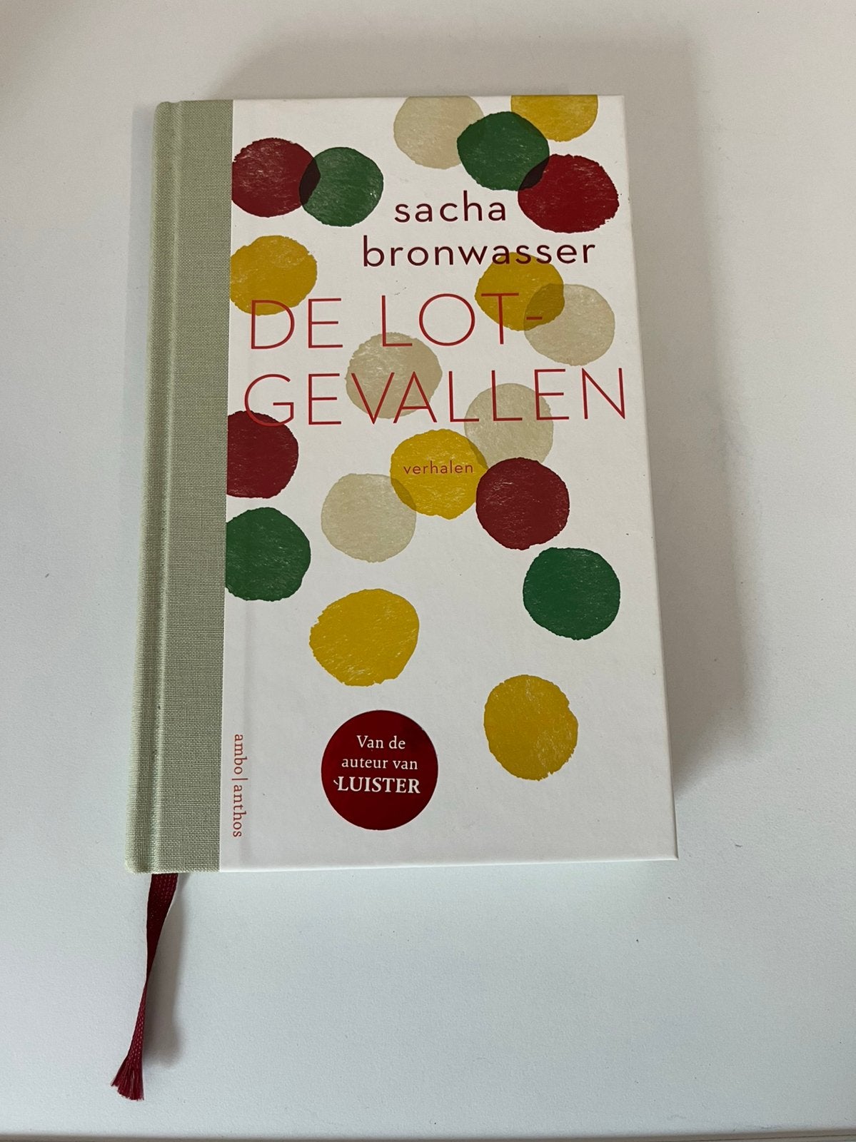 Boek ‘De lotgevallen’ Sacha Bronwasser, Ophalen of Verzenden, Zo goed als nieuw