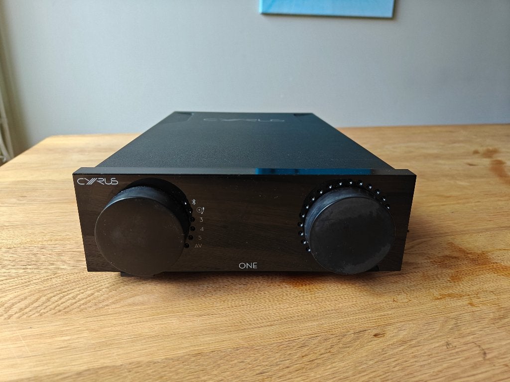 Cyrus One versterker, Audio, Tv en Foto, Versterkers en Receivers, Gebruikt, 60 tot 120 watt, Stereo, Ophalen