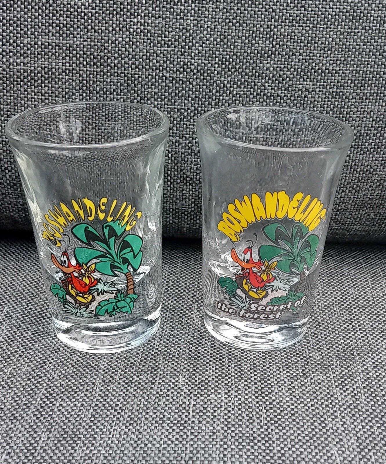 2 Boswandeling shotglaasjes, Verzamelen, Ophalen of Verzenden, Nieuw, Borrel- of Shotglas