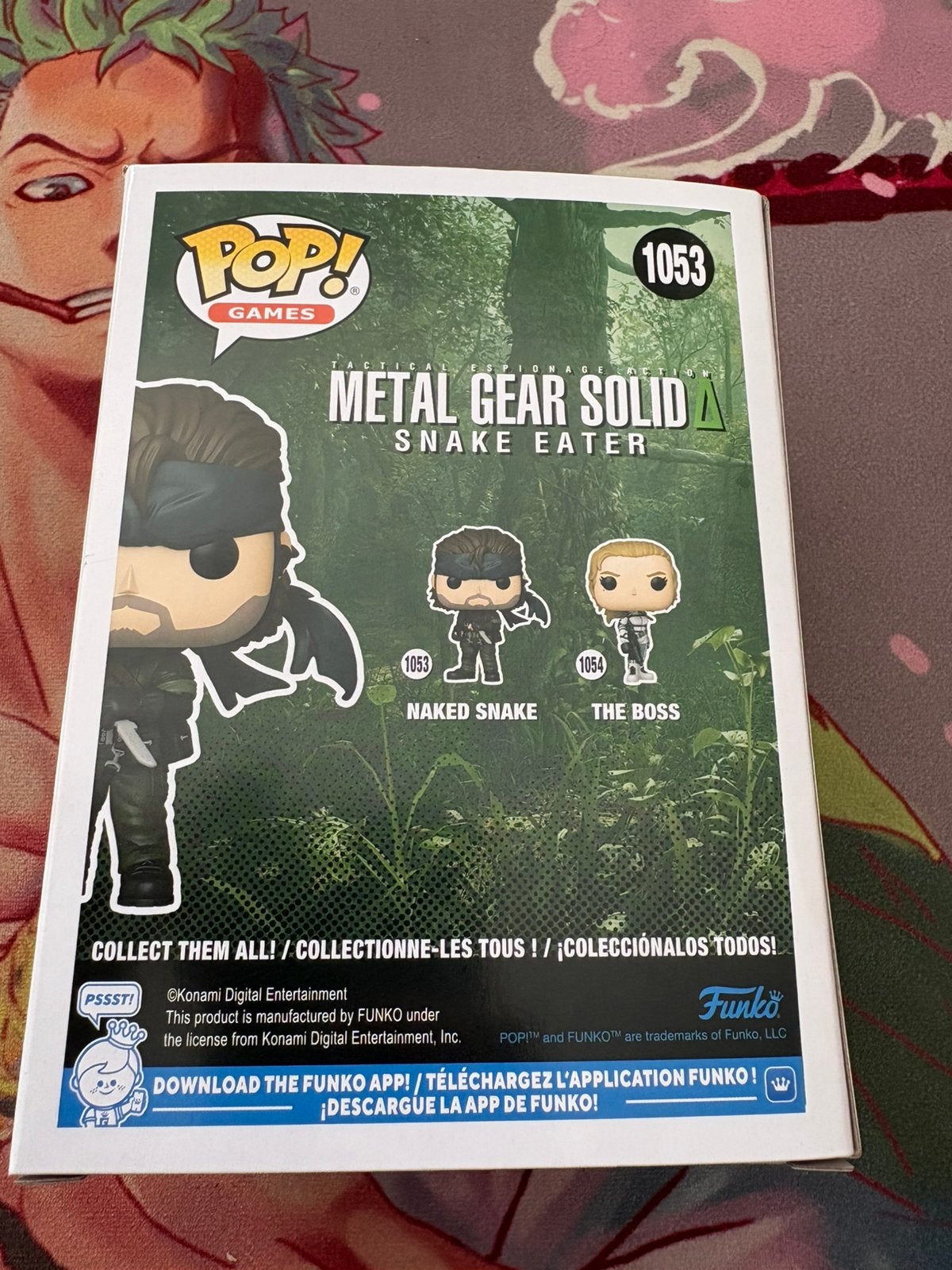 Funko Pop! 1053 Naked Snake Metal Gear Solid 3 Snake Eater, Funko Europe, Ophalen of Verzenden, Zo goed als nieuw, 4th floor, 1 Queen Caroline St, London W6 9YN, Verenigd Koninkrijk