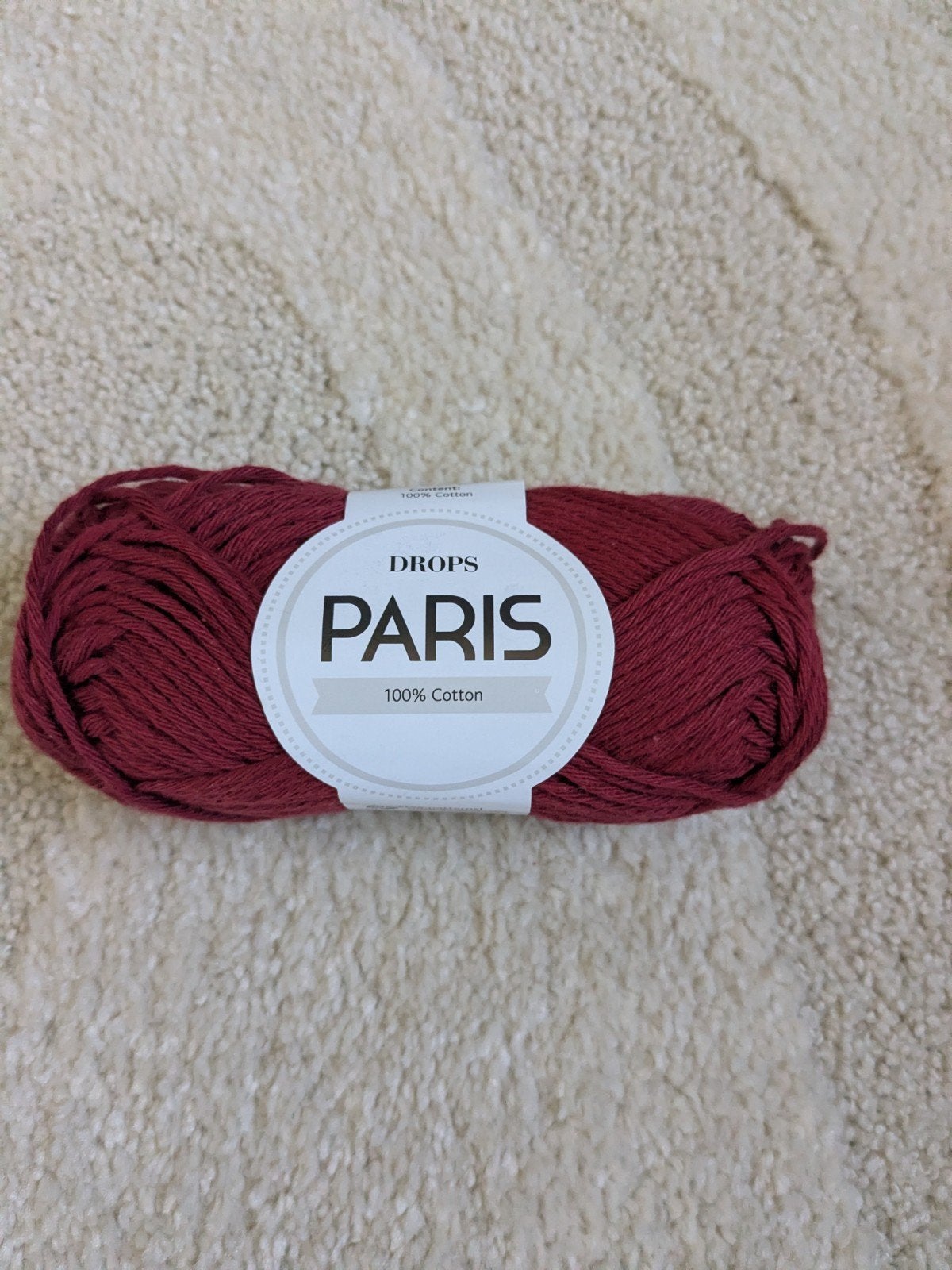 Drops Paris - kleur 37 - 20 bollen, Ophalen of Verzenden, Nieuw, Breien of Haken, Wol of Garen