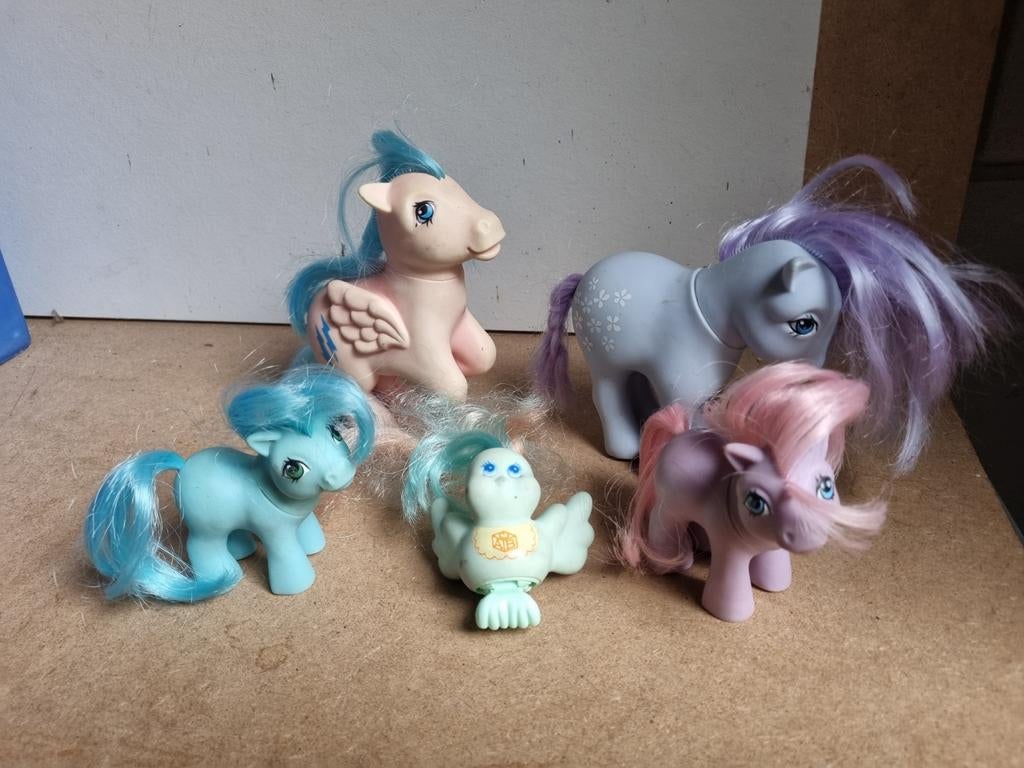 Vintage My Little Pony G1 Collectie met Baby Bird, Kinderen en Baby's, Speelgoed | My Little Pony, Ophalen of Verzenden, Gebruikt