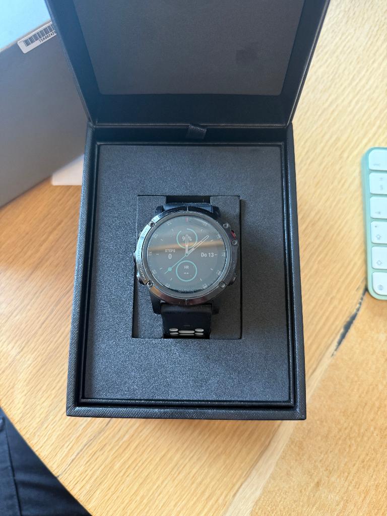 Garmin Fenix 5X, GARMIN, Gebruikt, Zwart, IOS