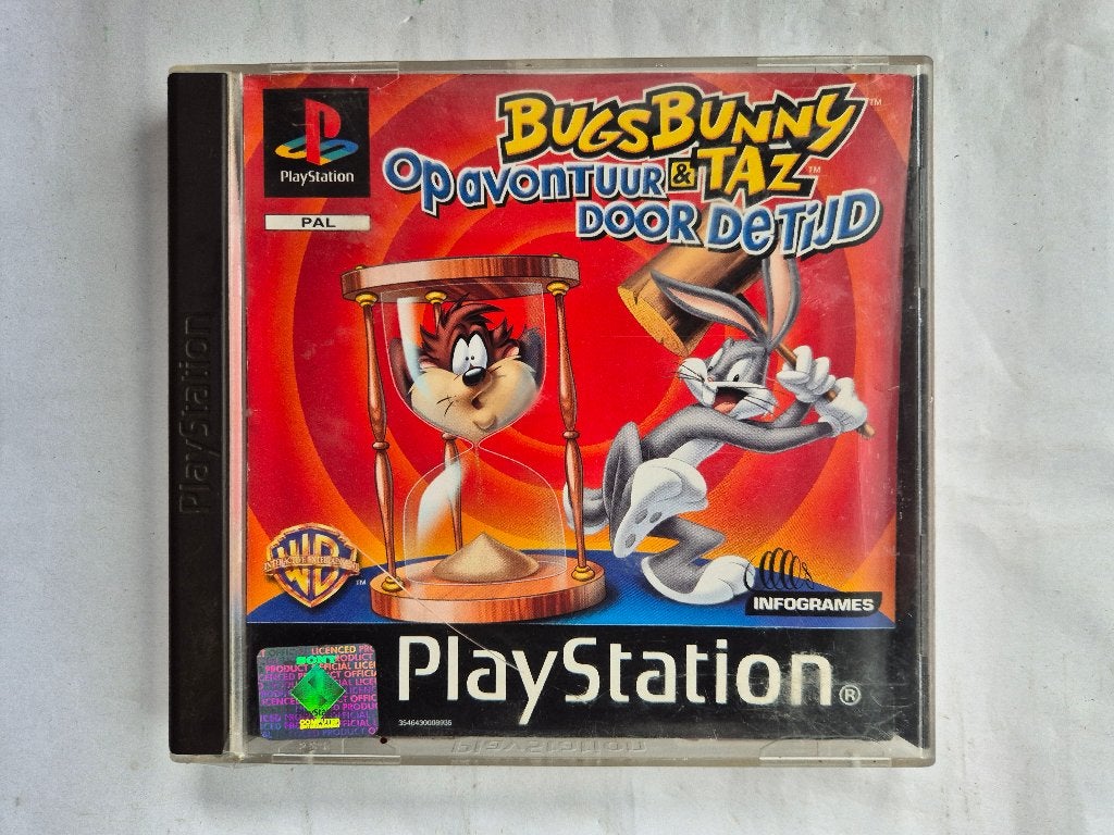 BUGS BUNNY op avontuur TAZ door de tijd, Gebruikt, 1 speler, Racen en Vliegen, Ophalen of Verzenden