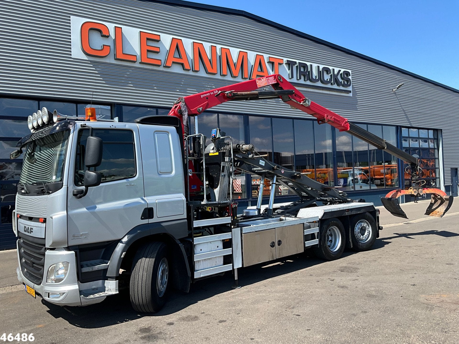 DAF FAN CF 440 Euro 6 HMF 16 Tonmeter Z-kraan Just 243.052 k, Automaat, Euro 6, Origineel Nederlands, Diesel