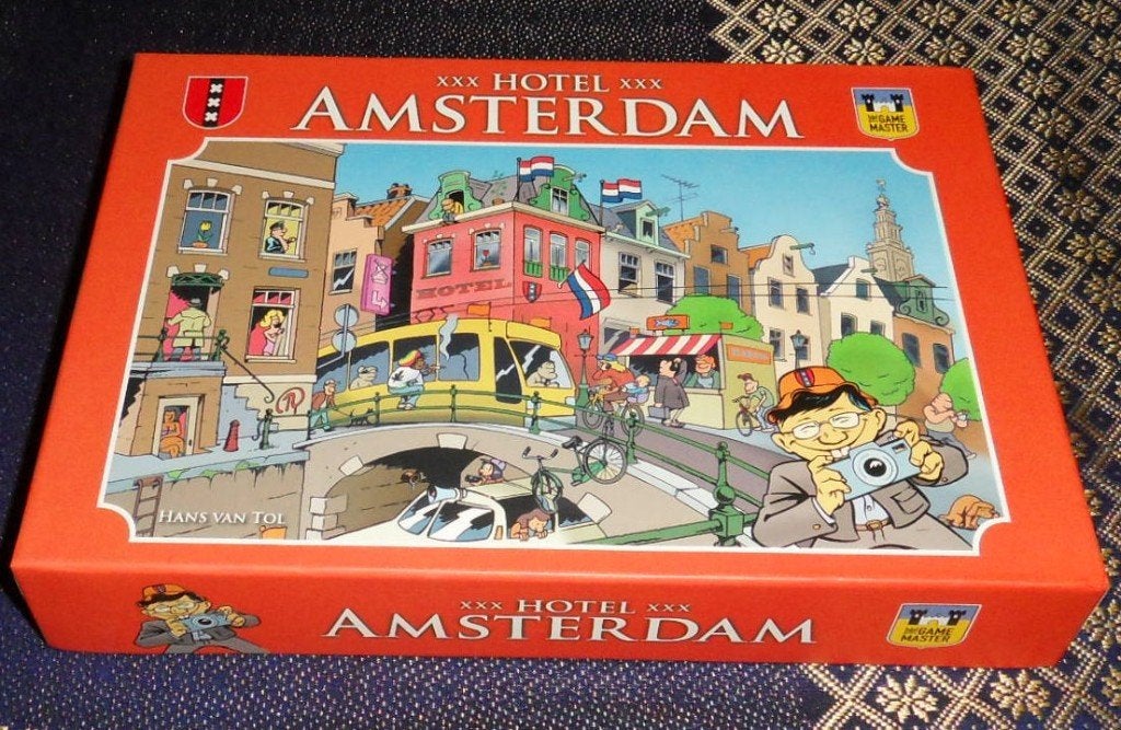 Hotel Amsterdam Spel The Game Master, Een of twee spelers, Ophalen of Verzenden, Zo goed als nieuw, The Game Master