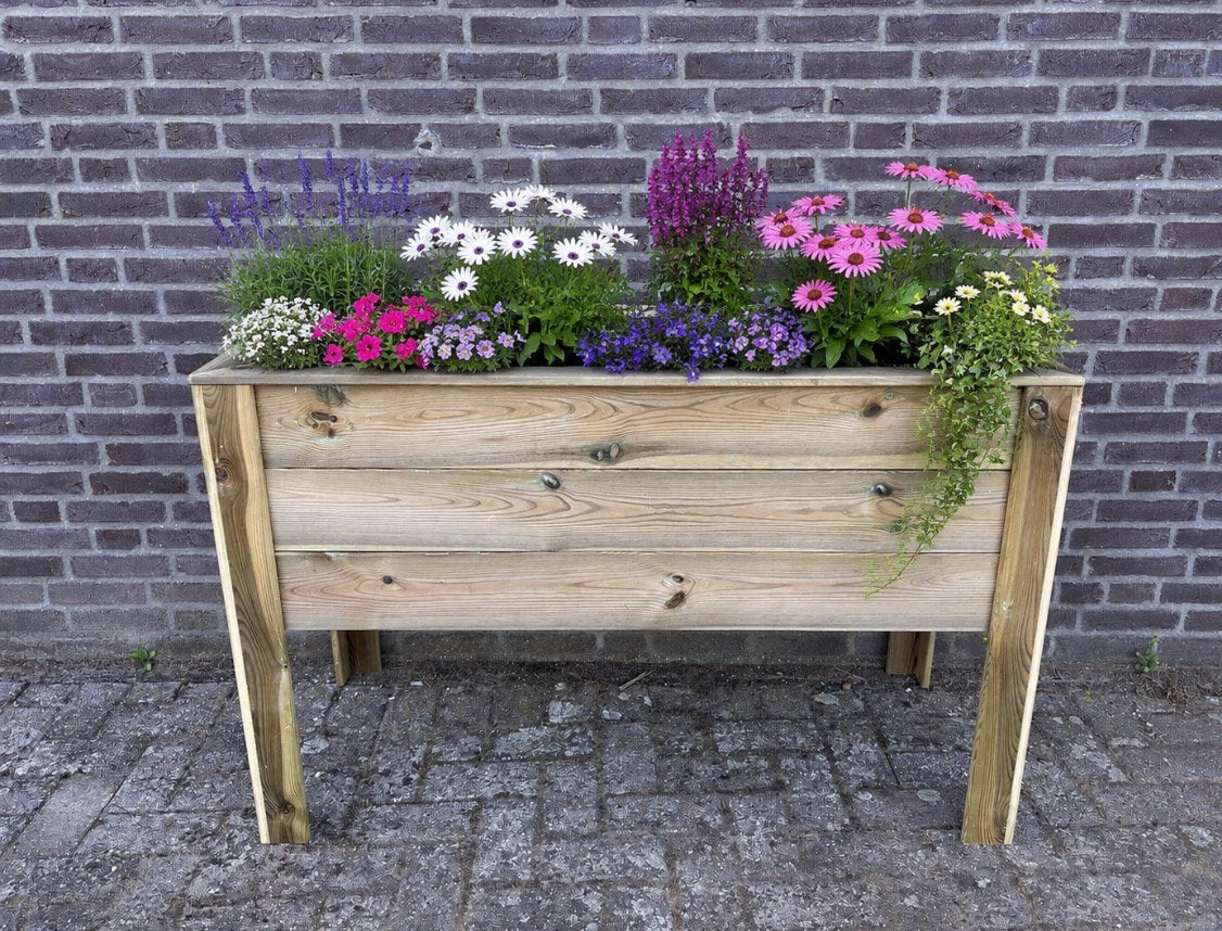 Verhoogde Houten Plantenbak – Nieuw & Handgemaakt, Ophalen, 100 cm of meer, Nieuw, 60 cm of meer