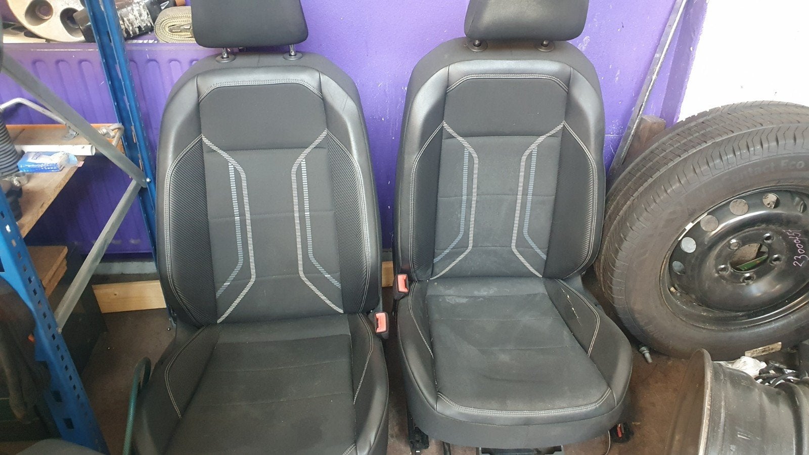 R line interieur polo 2017. Stoelen en achterbank, Auto-onderdelen, Ophalen, Gebruikt, Volkswagen