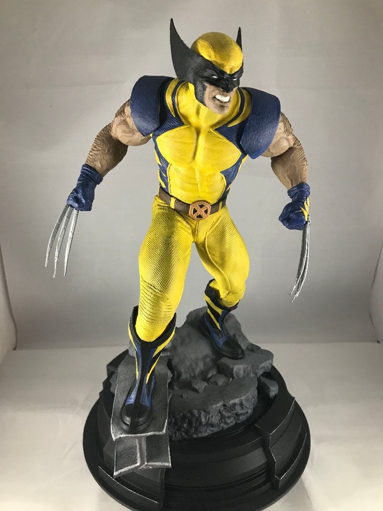 Handgeschilderde Marvel Figuren, Ophalen, Zo goed als nieuw, Overige typen