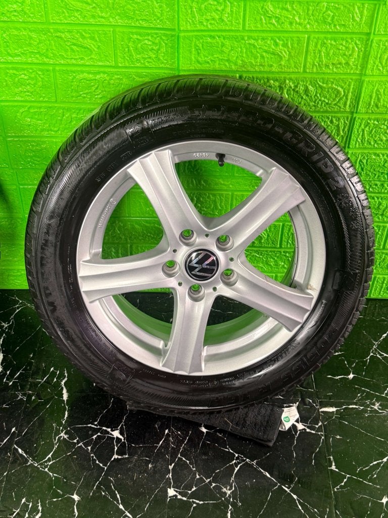 Volkswagen Golf Caddy velgen 16" 5x112 winterset 6mm seat, Auto-onderdelen, Banden en Velgen, Niet ingevuld, Gebruikt, 16 inch