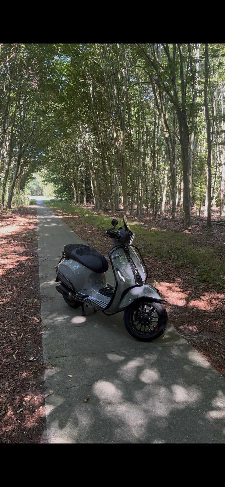 Vespa sprint 80cc Malossi, Ophalen, Maximaal 45 km/u, Vespa S, Zo goed als nieuw