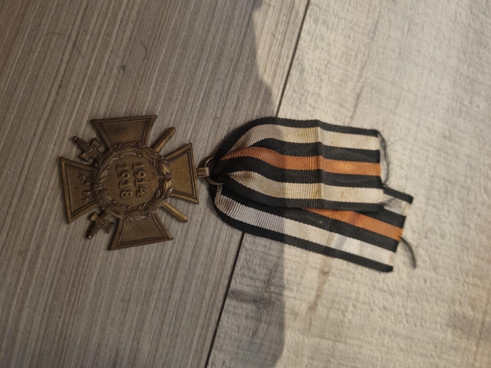Duitse WO1 Medaille - Erekruis voor Frontstrijders 1914-1918, Ophalen of Verzenden, Landmacht, Duitsland, Embleem of Badge