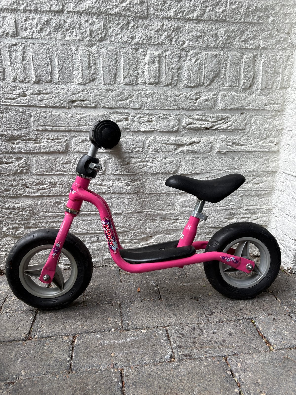 Roze Puky loopfiets, ideaal voor peuters, Ophalen, Gebruikt, Minder dan 16 inch