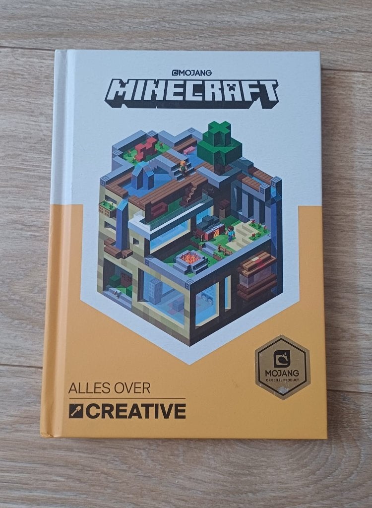 Minecraft: Alles over Creative - Officiële Gids, Ophalen of Verzenden, Zo goed als nieuw, Mojang