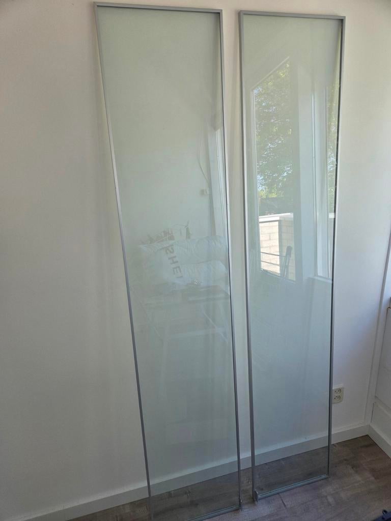 Gratis IKEA Billy boekenkast deuren 193x40 cm, Huis en Inrichting, Ophalen, Gebruikt, Minder dan 50 cm, 150 tot 200 cm