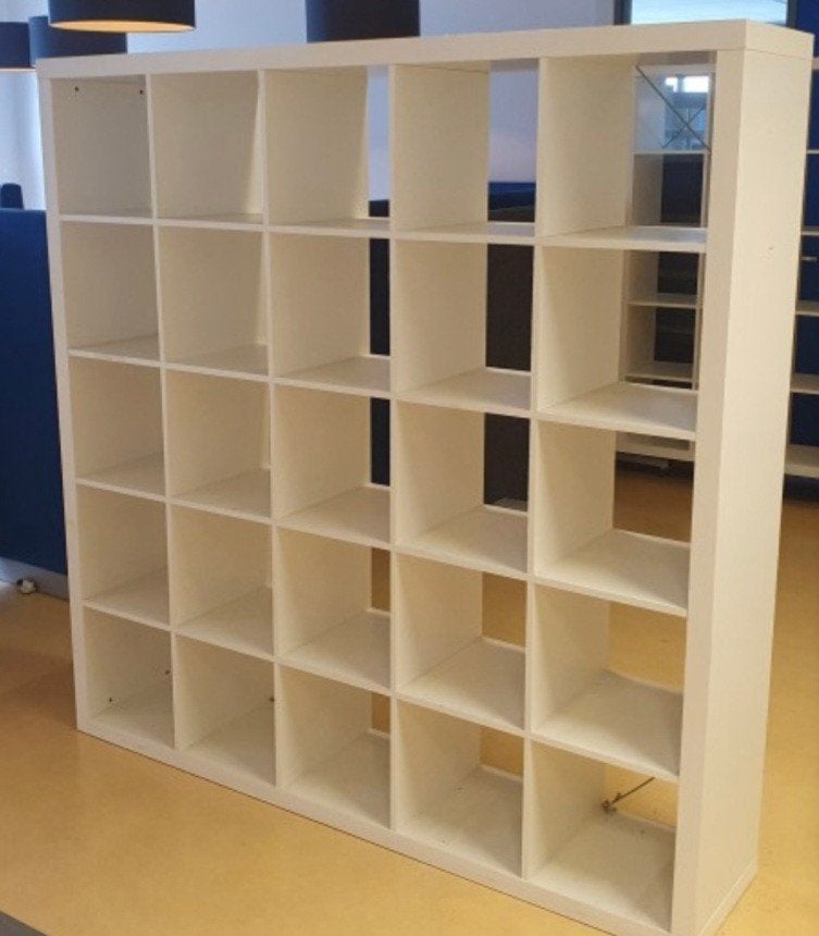 IKEA Kallax Kast Wit 5x5 Vakken - Ruime Opbergoplossing, Huis en Inrichting, Ophalen, Gebruikt, 25 tot 50 cm, 150 tot 200 cm