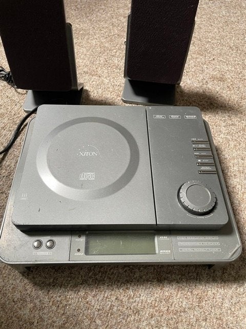 radio cd speler, Audio, Tv en Foto, Radio's, Verzenden, Gebruikt, Radio, Met cd-speler