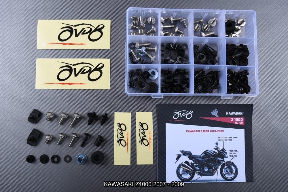 Kuip bouten set voor KAWASAKI Z1000 Z750 2007 - 2013, Ophalen of Verzenden, Nieuw