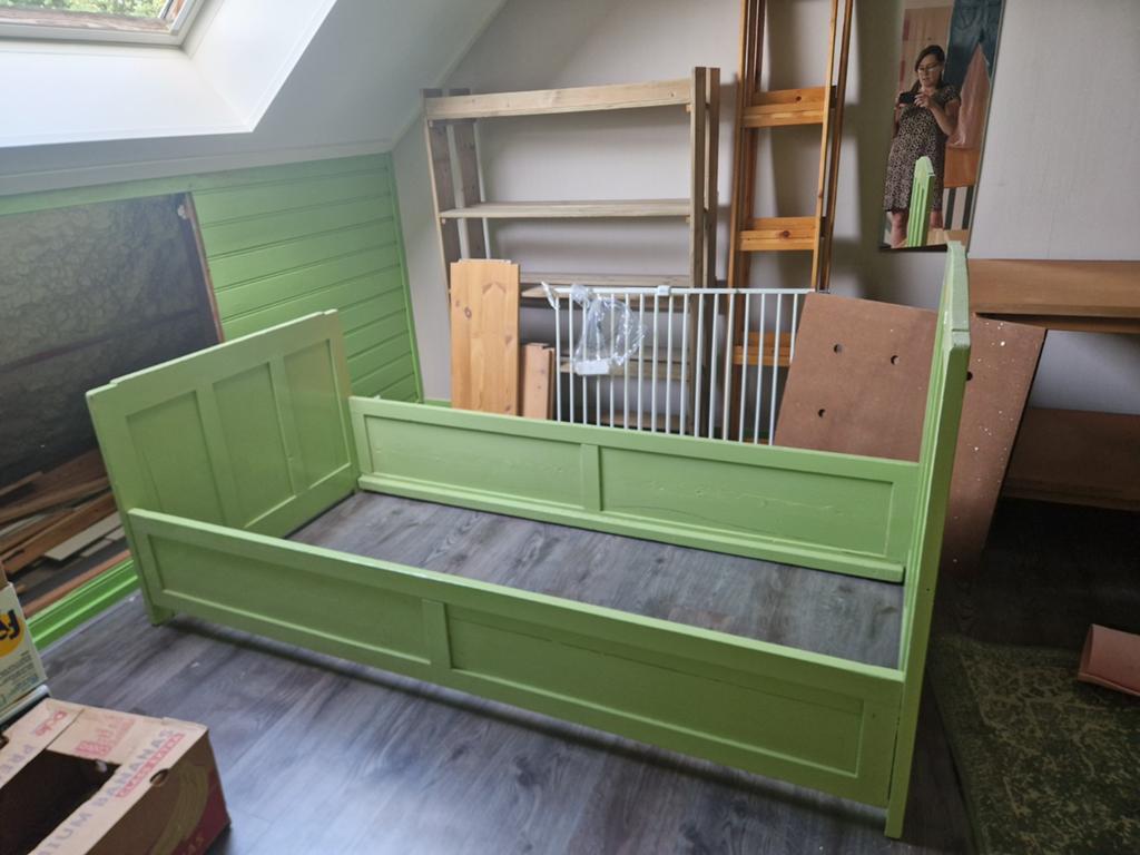 Prachtig bed te koop, Ophalen