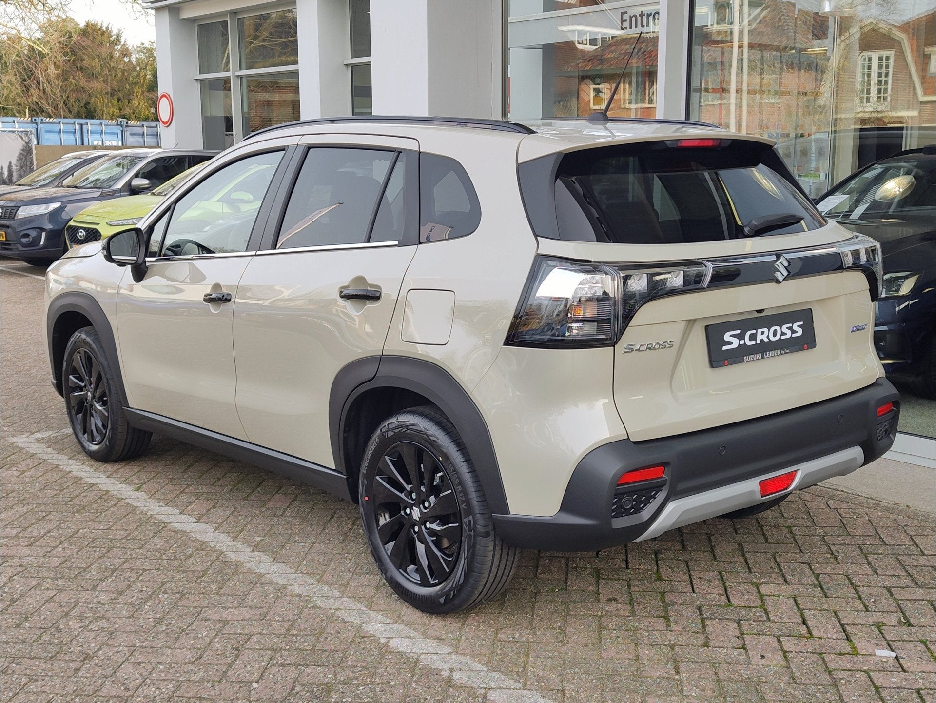 Suzuki S-Cross 1.4 BOOSTERJET SE60 AUTOMAAT Direct Leverbaar, Auto's, Suzuki, 12 maanden, Zwart, 4 cilinders, Leder en Stof