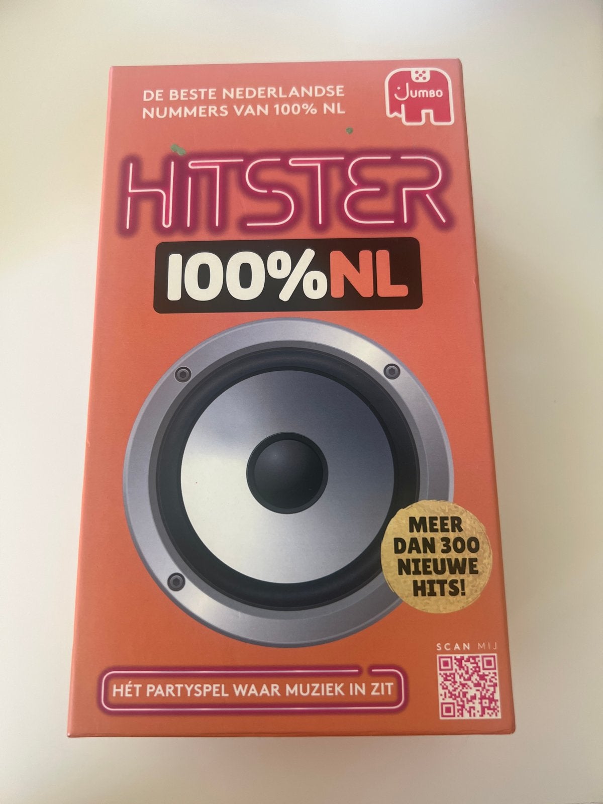 Hitster 100%NL, Hobby en Vrije tijd, Gezelschapsspellen | Bordspellen, Ophalen of Verzenden, Zo goed als nieuw
