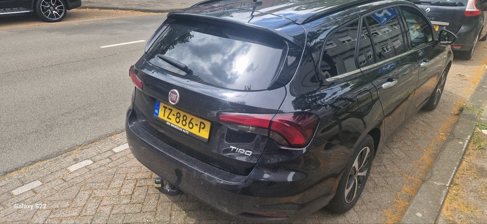 Fiat Tipo 1.6 Multijet 16V 120pk 2018 Zwart, Auto's, Voorwielaandrijving, 1295 kg, 4 cilinders, Zwart
