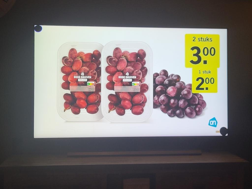 Samsung ue55nu8000 smart tv klein defect te koop, Gebruikt, 50 Hz, Ophalen of Verzenden, Samsung