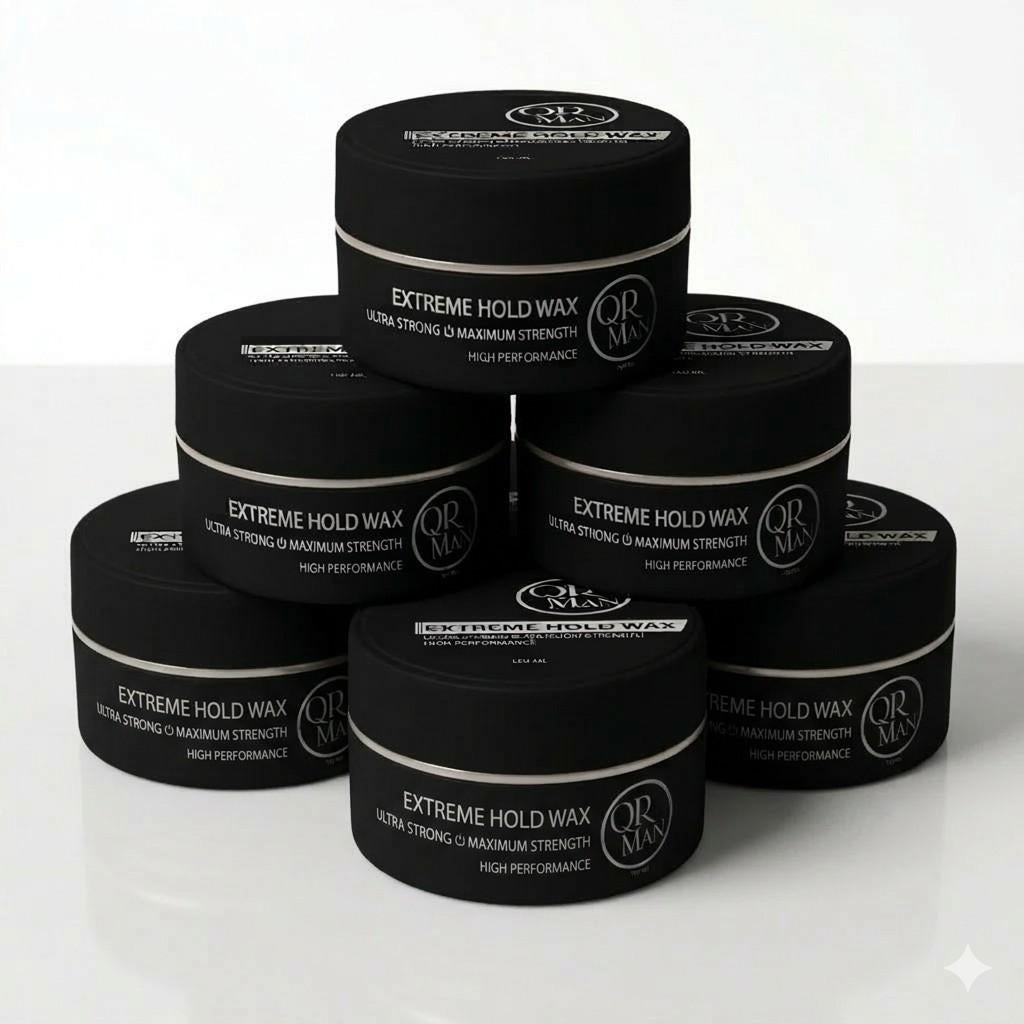 QR Man Extreme Hold Wax, Power Hold Wax, Max Hold Wax, Ophalen of Verzenden, Nieuw