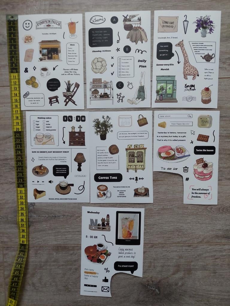 Stickers, Ophalen, Nieuw, Versiering of Embellishment